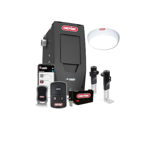 The Genie Co Genie Residential Smart Wall Mount Garage Door Opener with Integrated Aladdin Connect ‎6172H-O